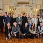 Jesús Julio Carnero recibe al equipo de "Memento Mori"