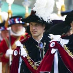El príncipe Guillermo y su tío, el príncipe Andrés