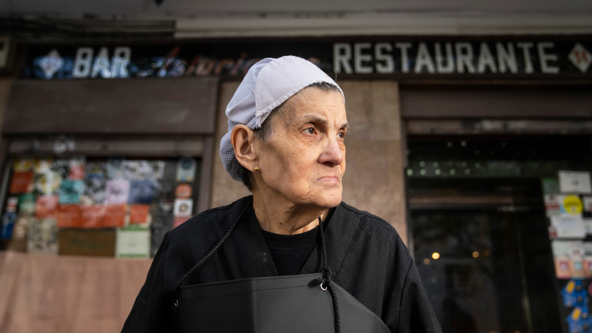 Doña Julia, chef del restaurante Asturianos