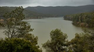 Vista del embalse de Foix, en una imagen de archivo