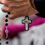 Rosary prayer in St. Peter's Square following Pope Francis' death