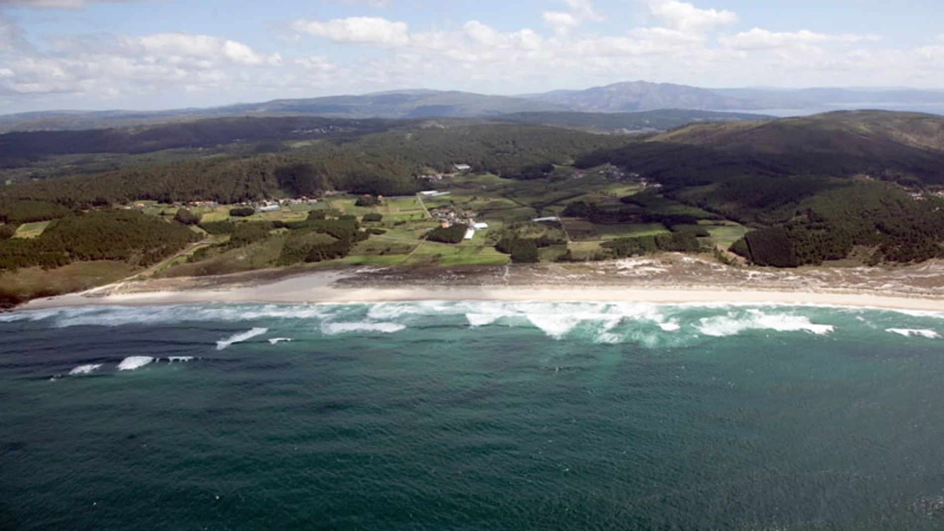 Praia de O Rostro.