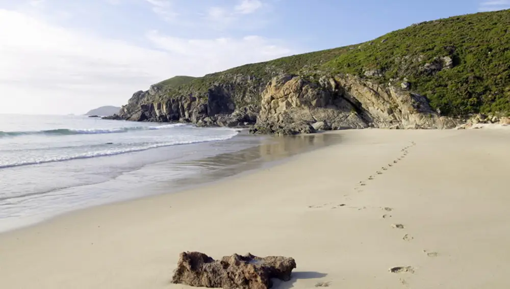 Playa de O Rostro.