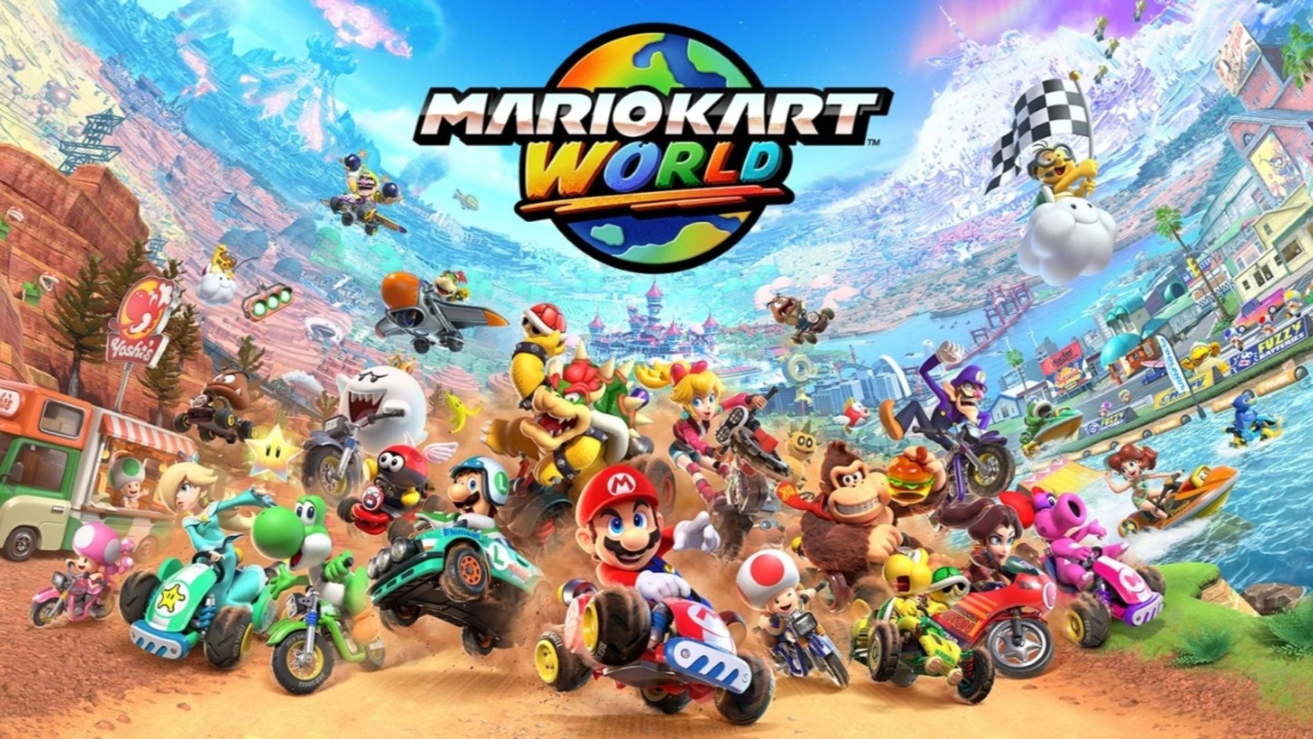 Mario Kart World trae de vuelta a un personaje muy querido, aunque no de la forma que imaginas