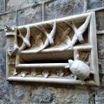 El buzón de la Casa de l'Ardiaca en Barcelona