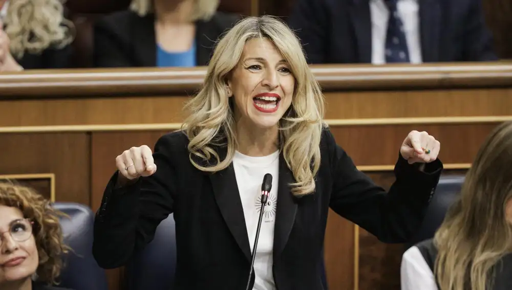 Economía.- Yolanda Díaz asegura que el Gobierno no dará ayudas a Altri para su descarbonización