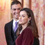 Pedro Sánchez y la Reina Letizia en una imagen de archivo