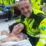 Un parto exprés en la M-30