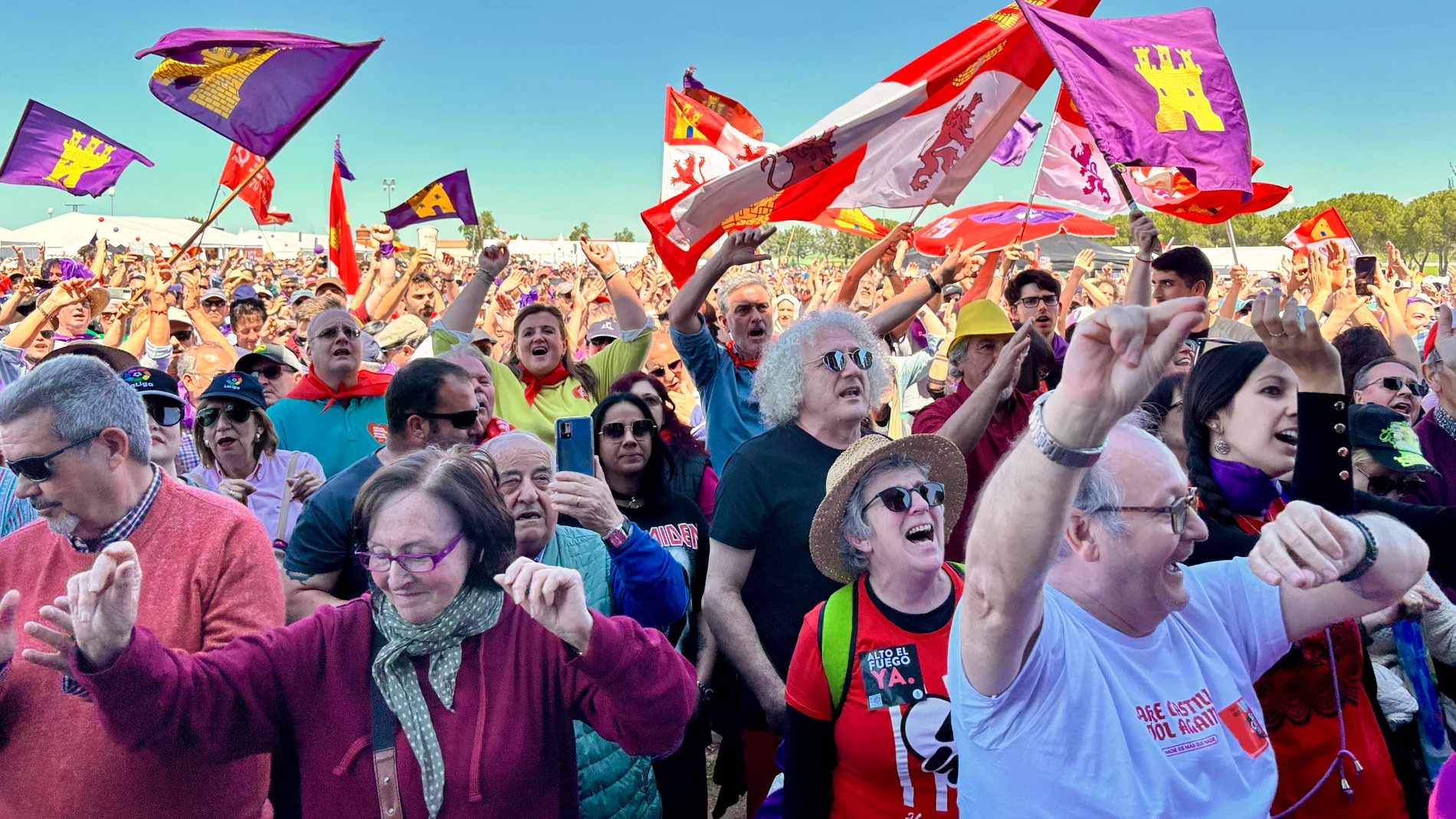 Día de Castilla y León celebrado en la localidad vallisoletana de Villalar de los Comuneros
