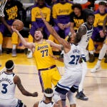 APTOPIX Timberwolves Lakers Basketball