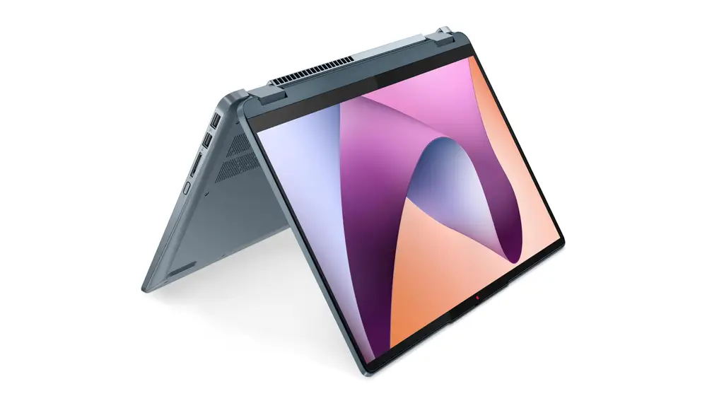 Este portátil tiene un diseño convertible de 360 grados