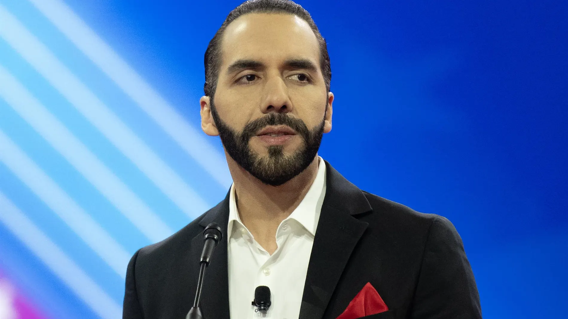 El presidente de El Salvador, Nayib Bukele