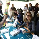 María Dueñas es una de las grandes protagonistas del día