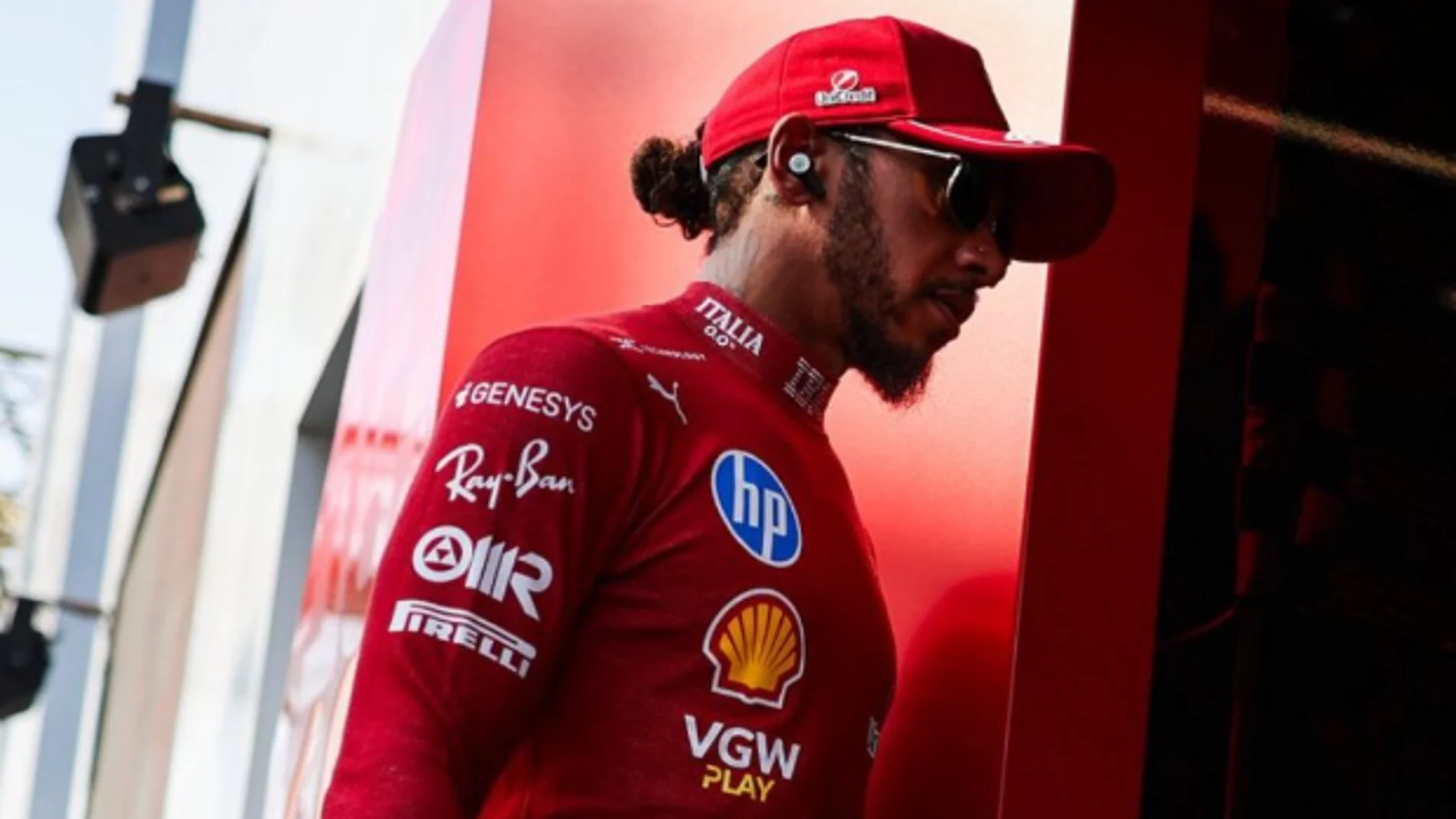 Lewis Hamilton, piloto de Ferrari