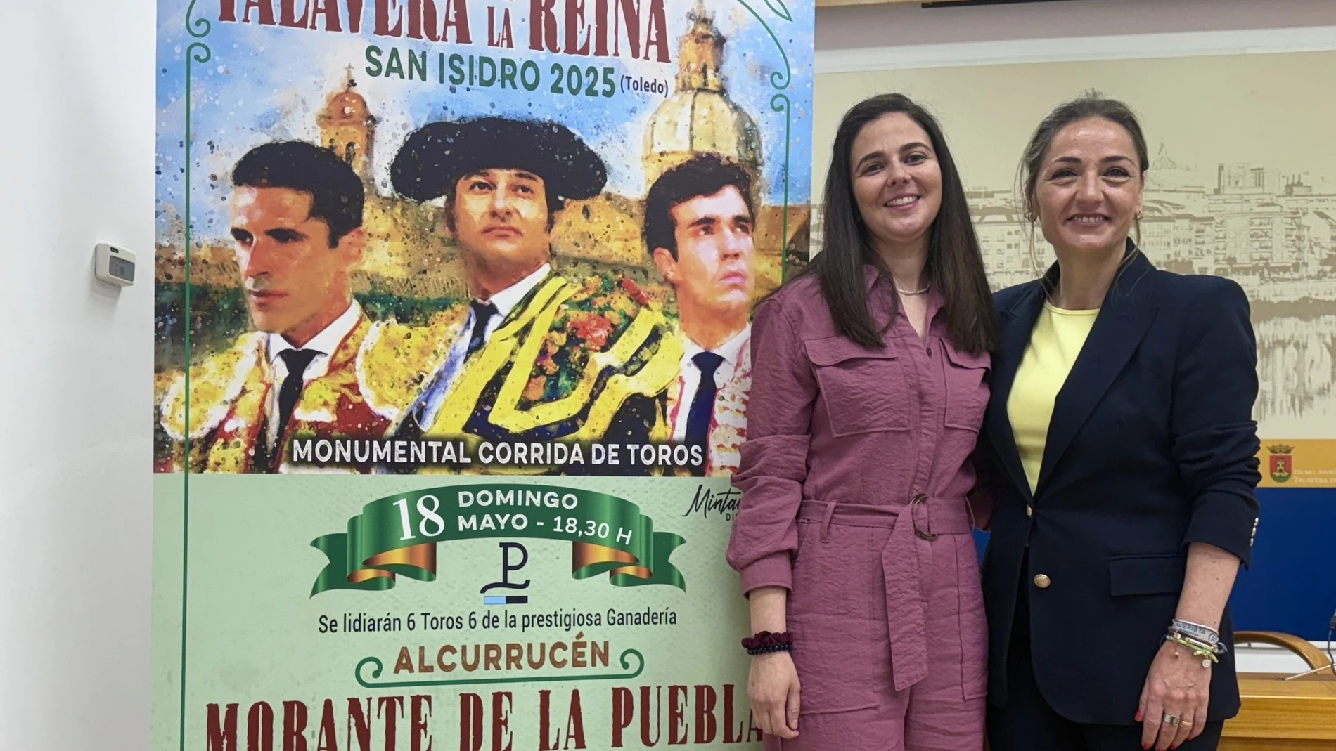 Presentación del cartel taurino de San Isidro 2025 en Talavera de la Reina.