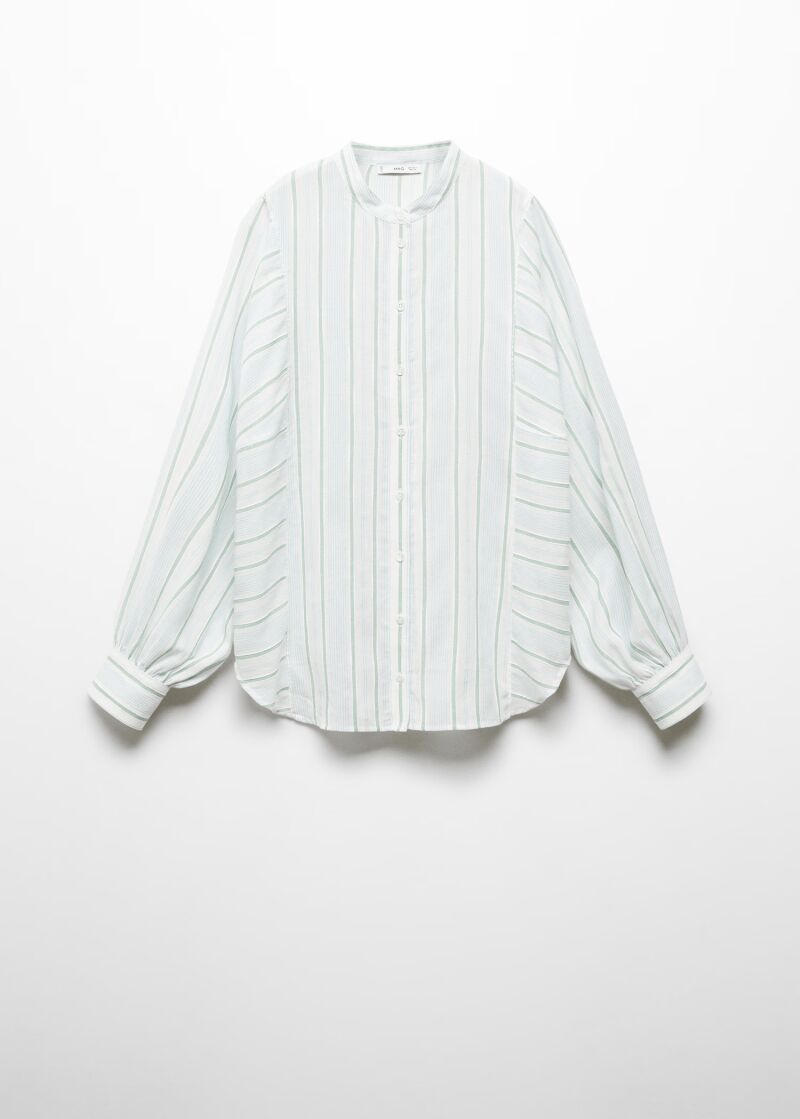 Camisa estampado rayas.