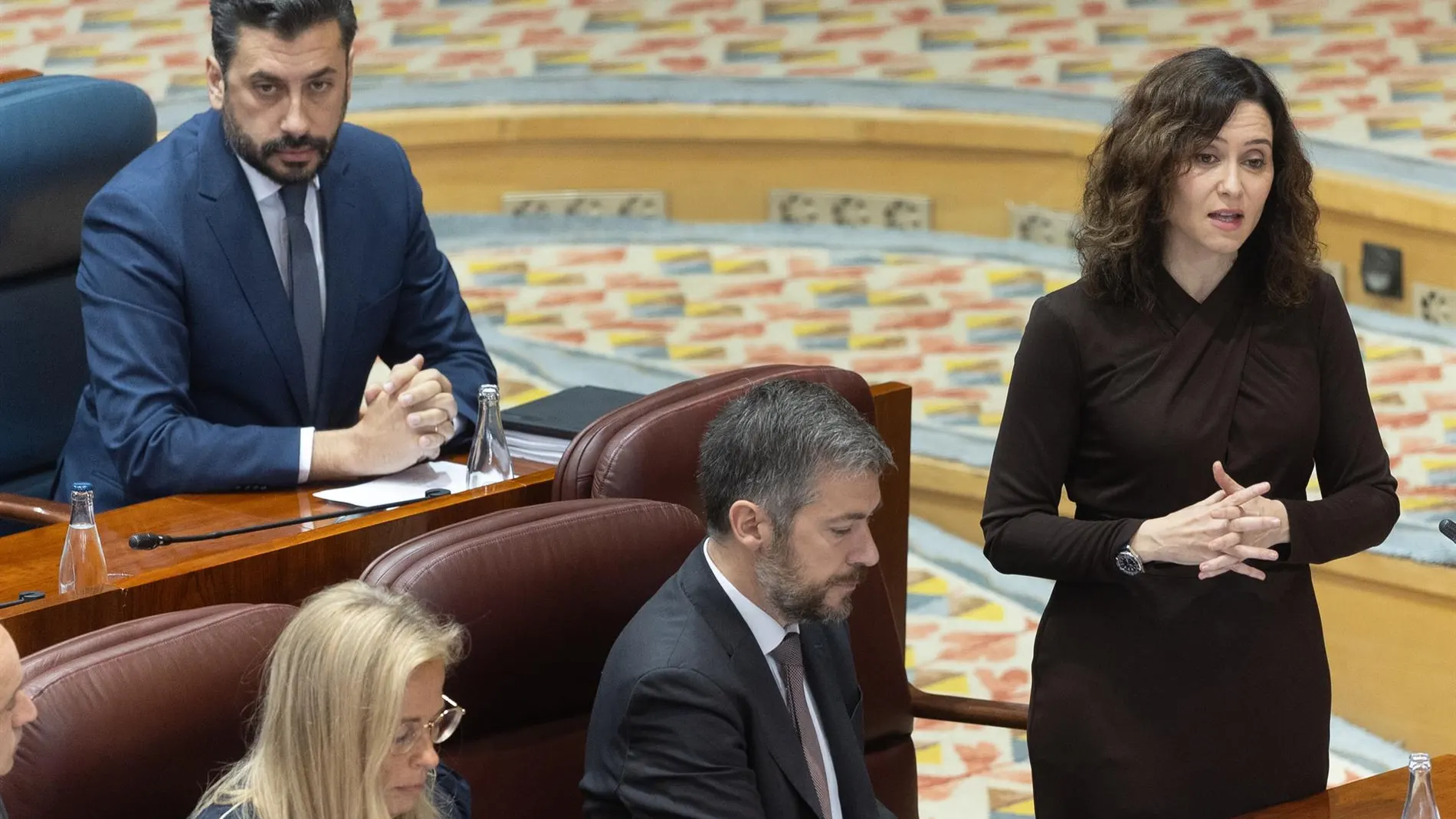 MADRID.-Ayuso afirma que Begoña Gómez es "la única que se lucra" con universidades públicas y critica la "casta de izquierdas"