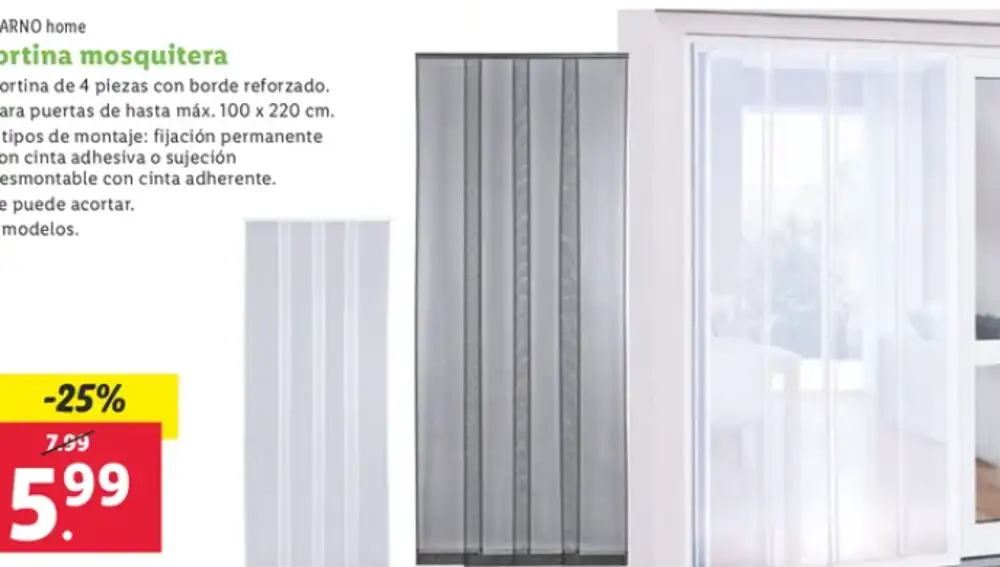Mosquitera LIDL