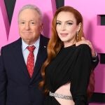 Lindsay Lohan, junto a su padre Michael 