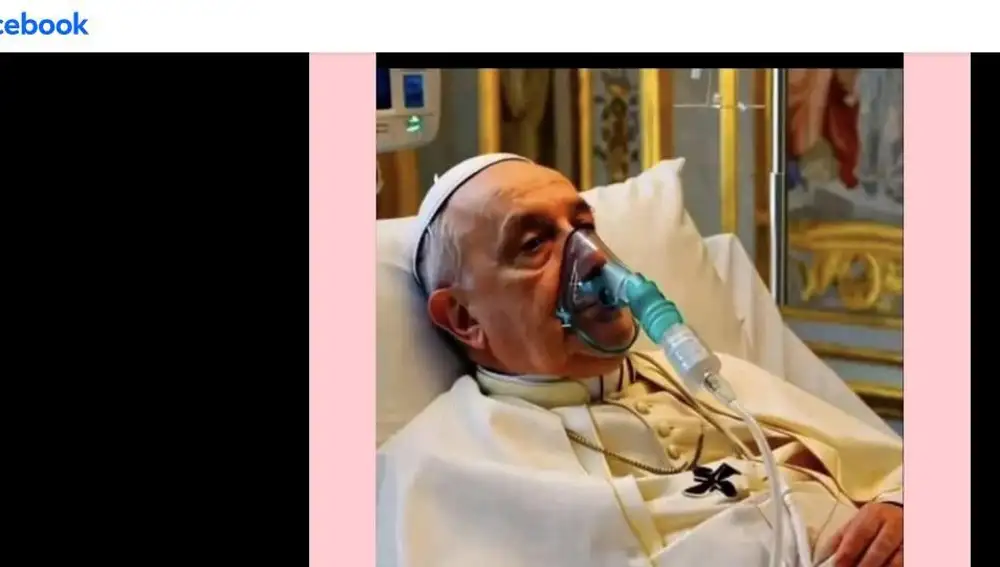 Fotografía falsa del Papa creada por hackers
