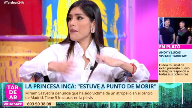 Miriam Saavedra destapa su curiosa teoría sobre el accidente que ha sufrido: "Mal de ojo"