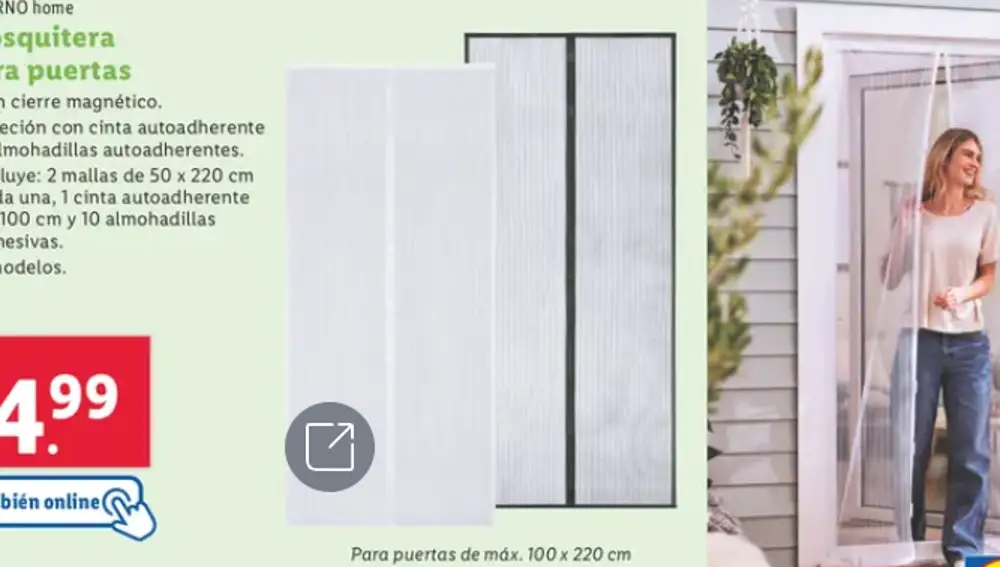 Mosquitera Lidl