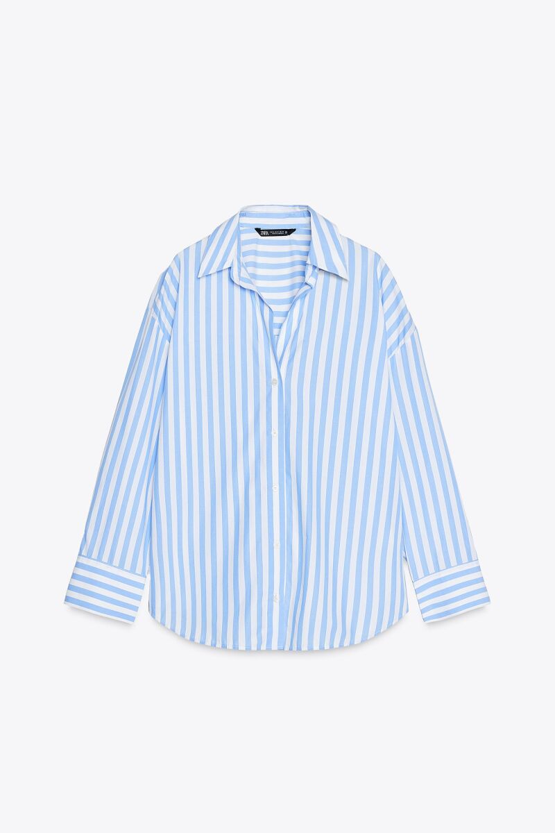 Camisa popelín rayas.
