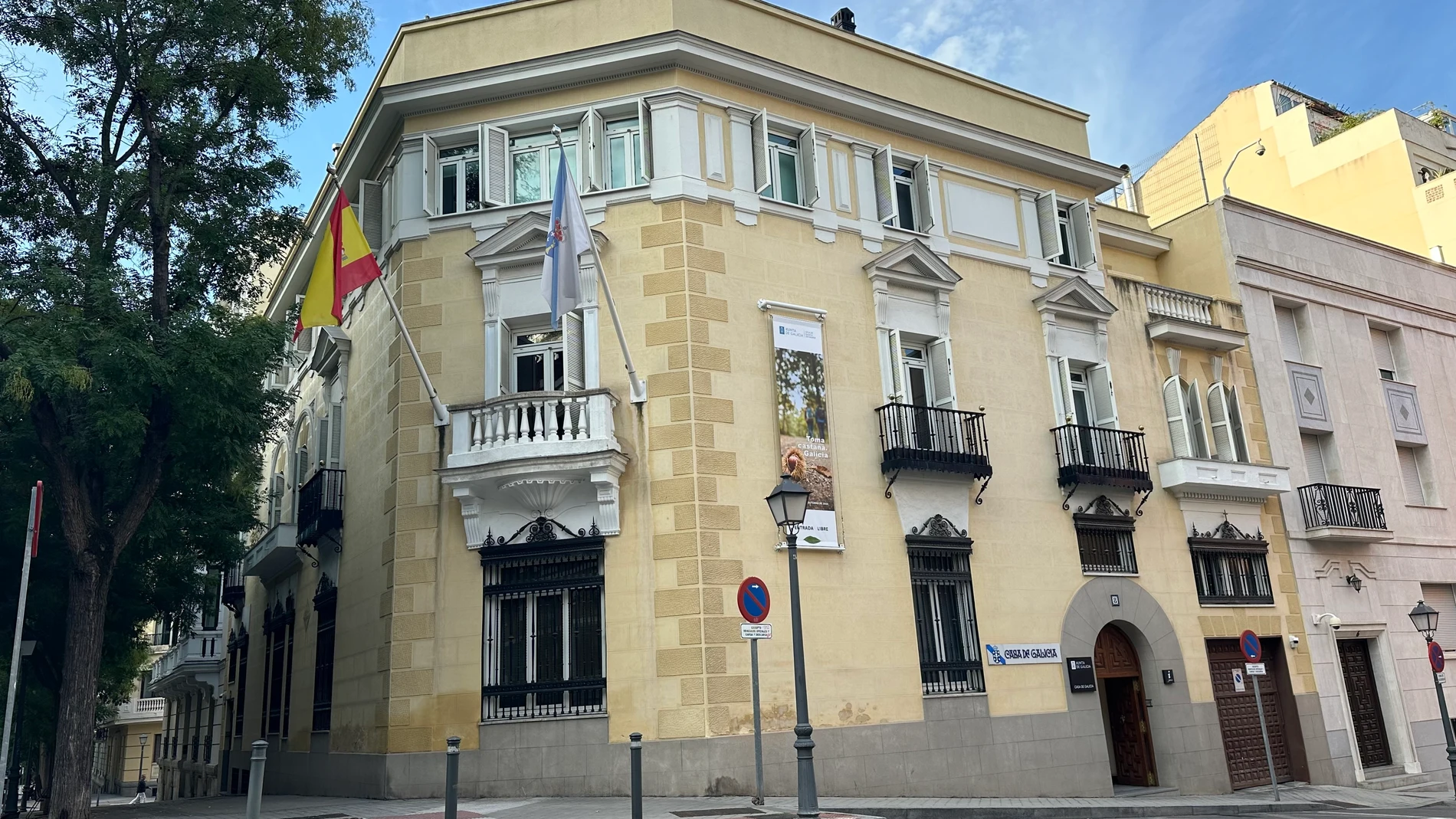 Casa de Galicia, en Madrid
