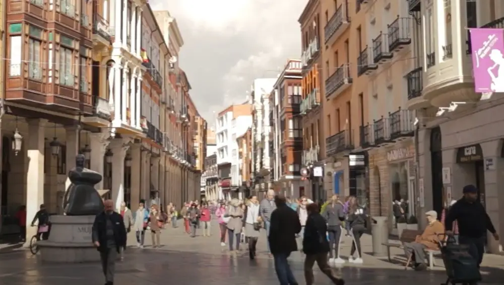 Calle Mayor de palencia