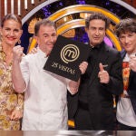 Una gala de 'Masterchef' con la música y la solidaridad como protagonistas