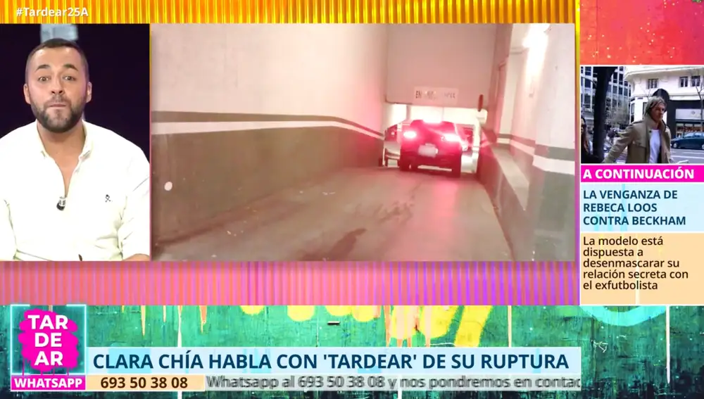 Álex Álvarez en el plató de 'TardeAR'