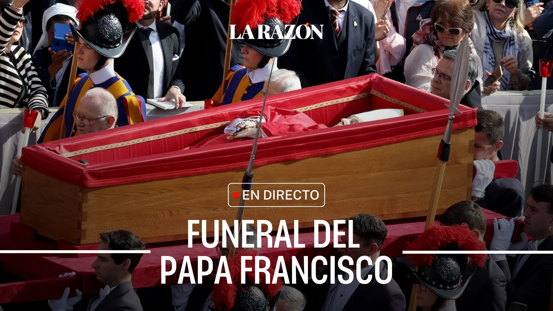 Funeral del Papa Francisco, en directo hoy: última hora, recorrido y entierro en Santa María la Mayor