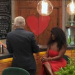 Matías, Carlos Sobera y Yinaris en 'First Dates'