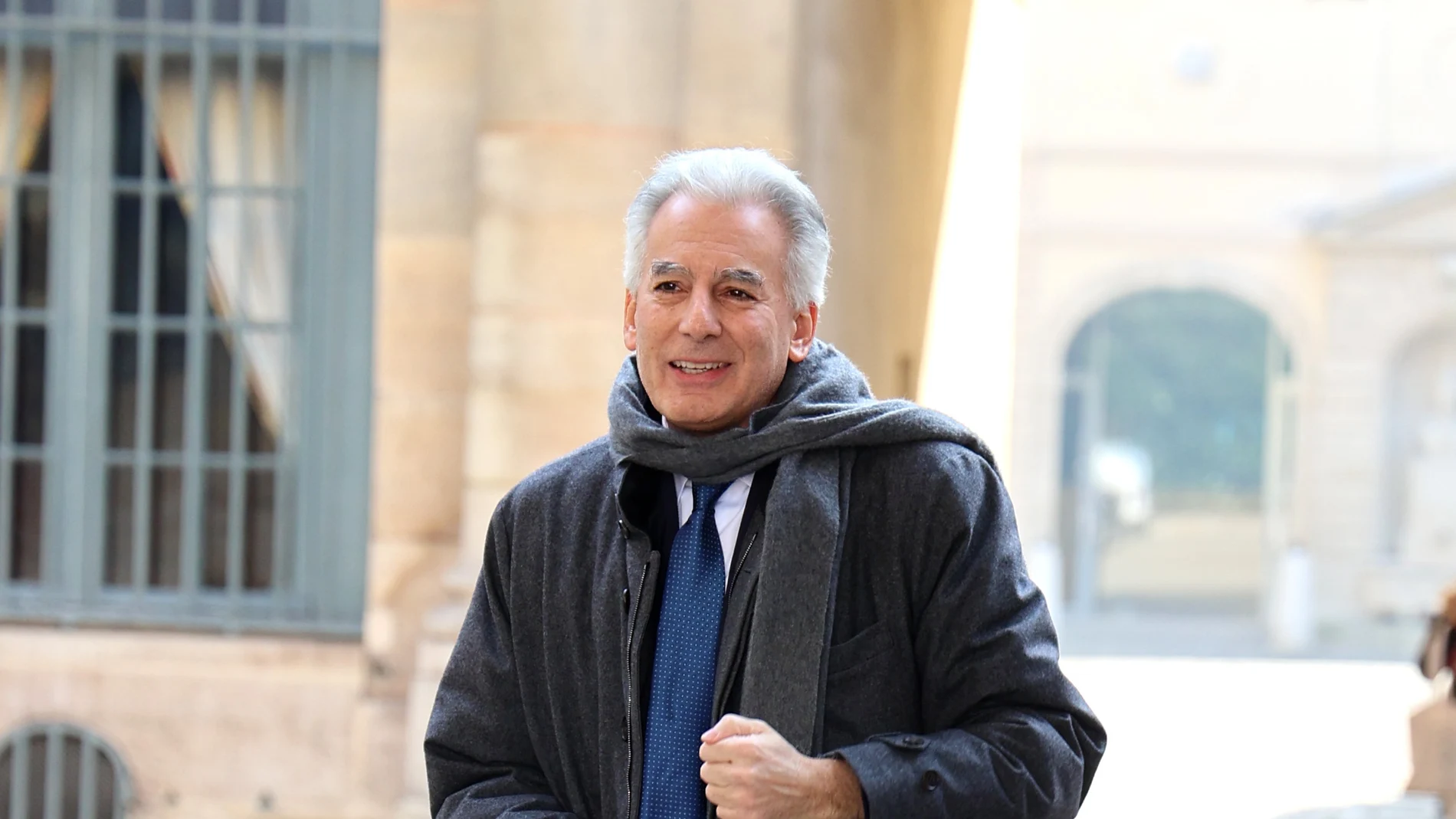Álvaro Vargas Llosa a su llegada a la Academia Francesa
