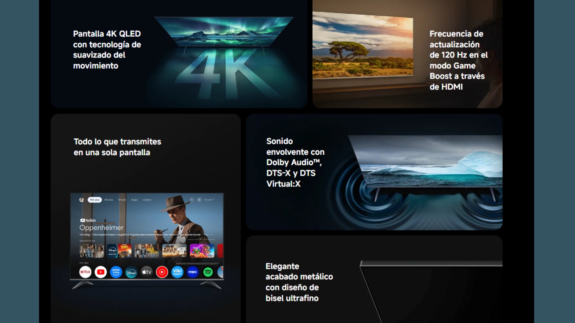 Las principales especificaciones de las nuevas Xiaomi TV A Pro 2026