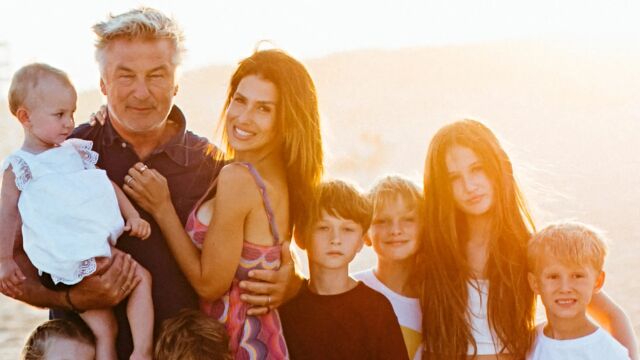 La familia Baldwin al completo