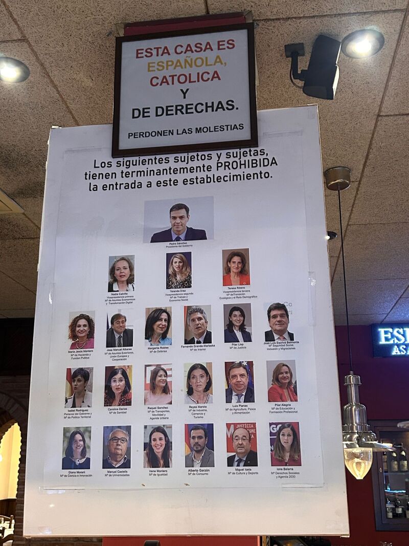 Asador Guadalmina, el asador anti-Sánchez