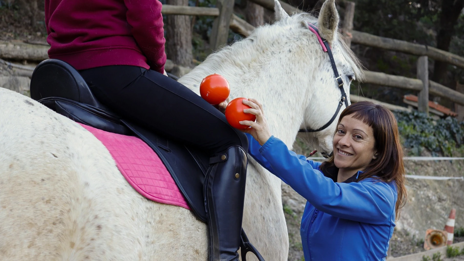 Laura Heredia Sánchez, en el centro Paddock Activo Collserola