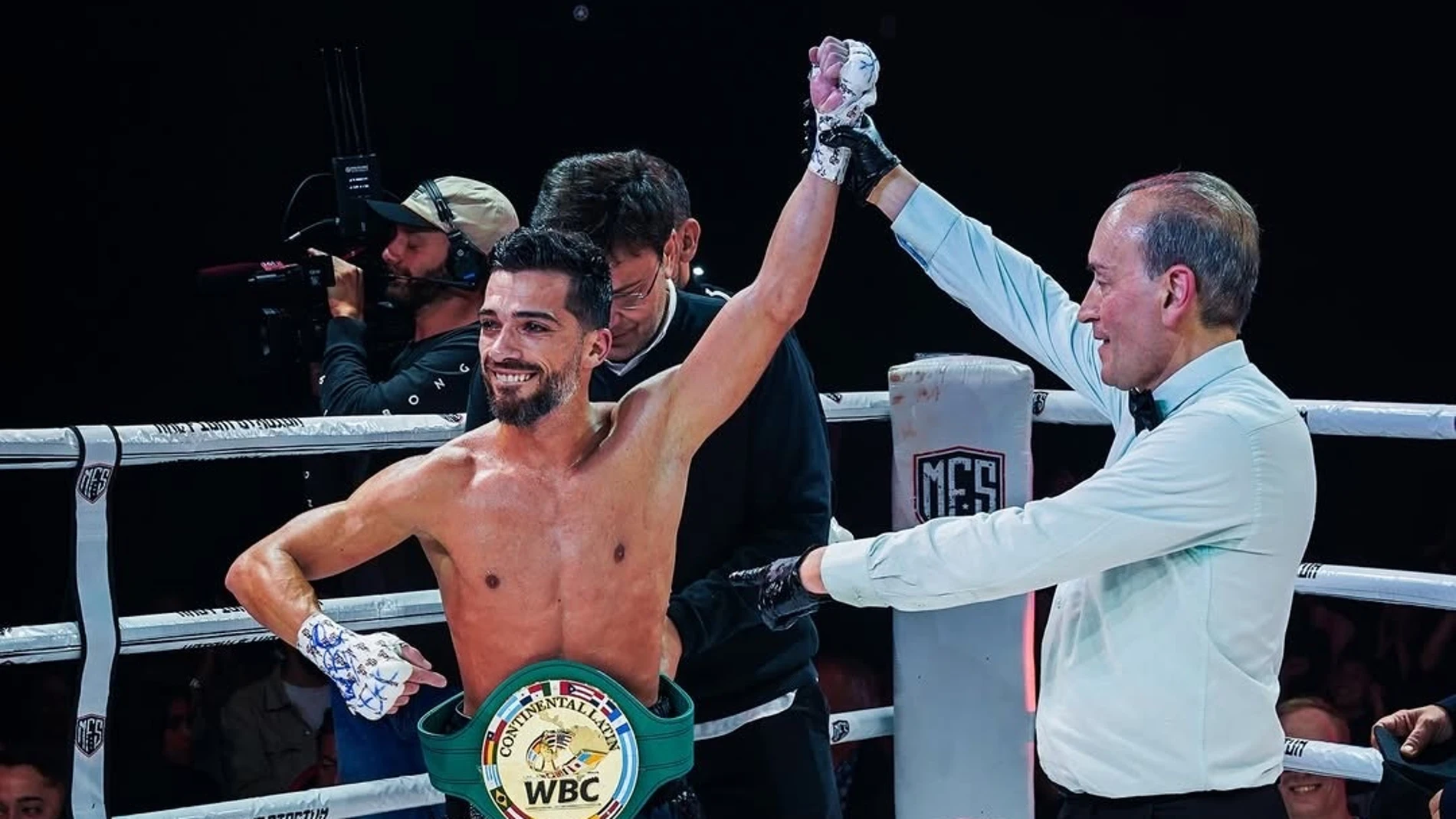 El boxeador español Brando Moreno defenderá su título WBC latino en Madrid