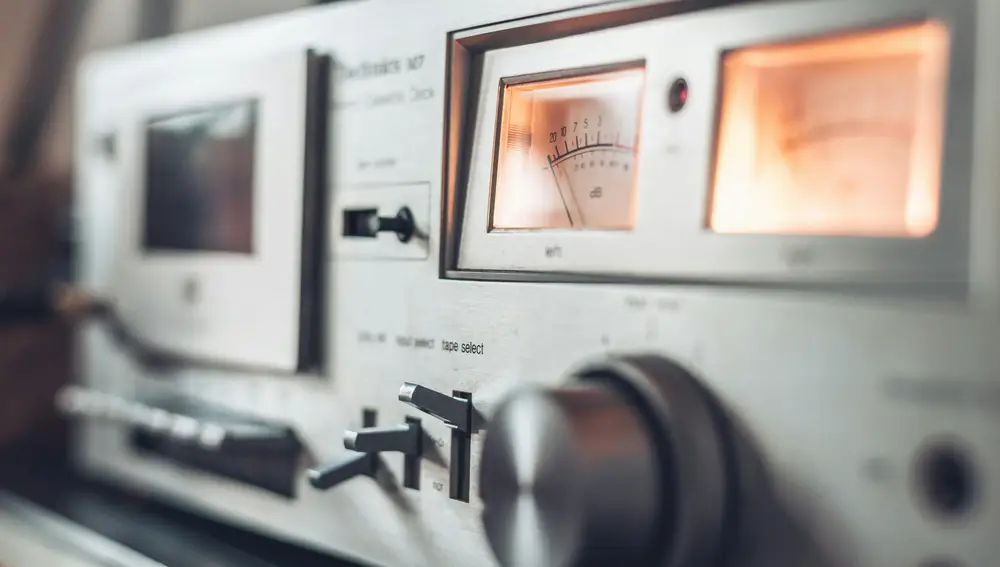 Amplificador estéreo vintage
