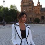 María Segarra en la Feria de Abril 2024.