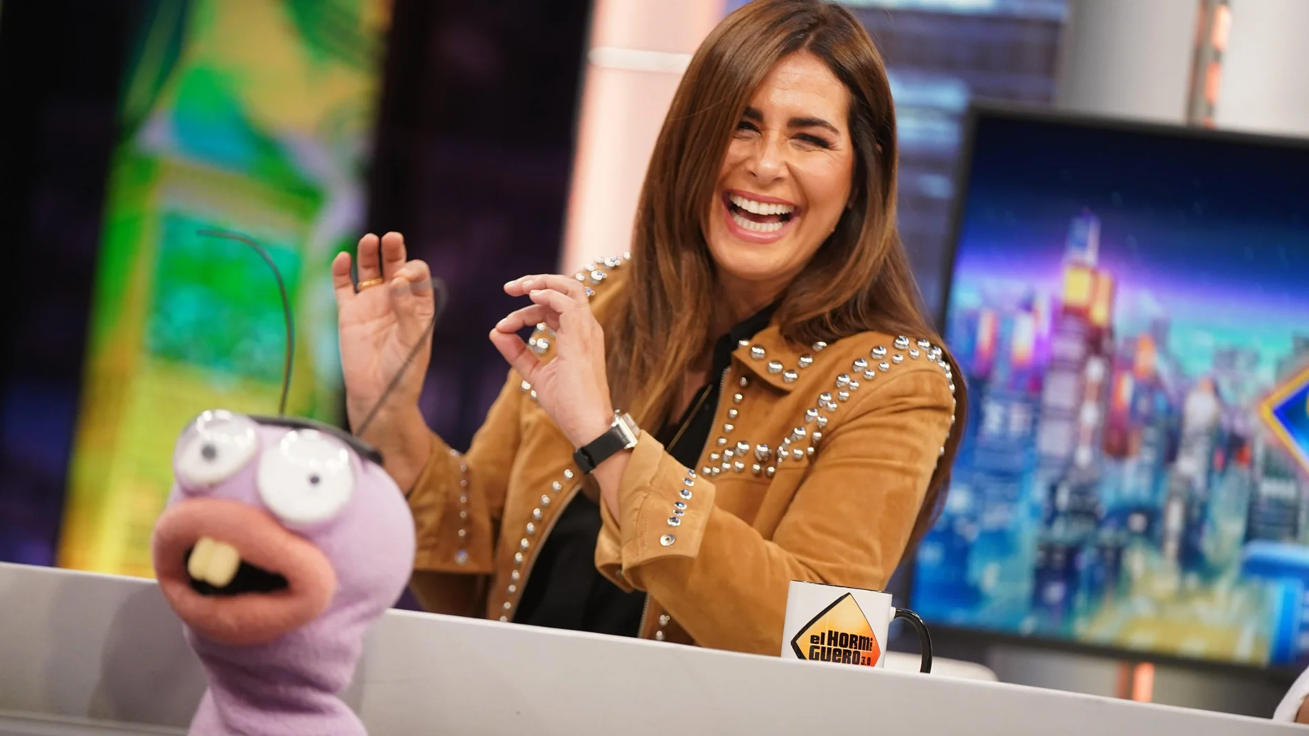 Nuria Roca en 'El Hormiguero'.