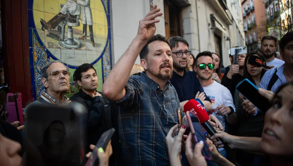 Pablo Iglesias denuncia un ataque contra la Taberna Garibaldi y la agresión al encargado