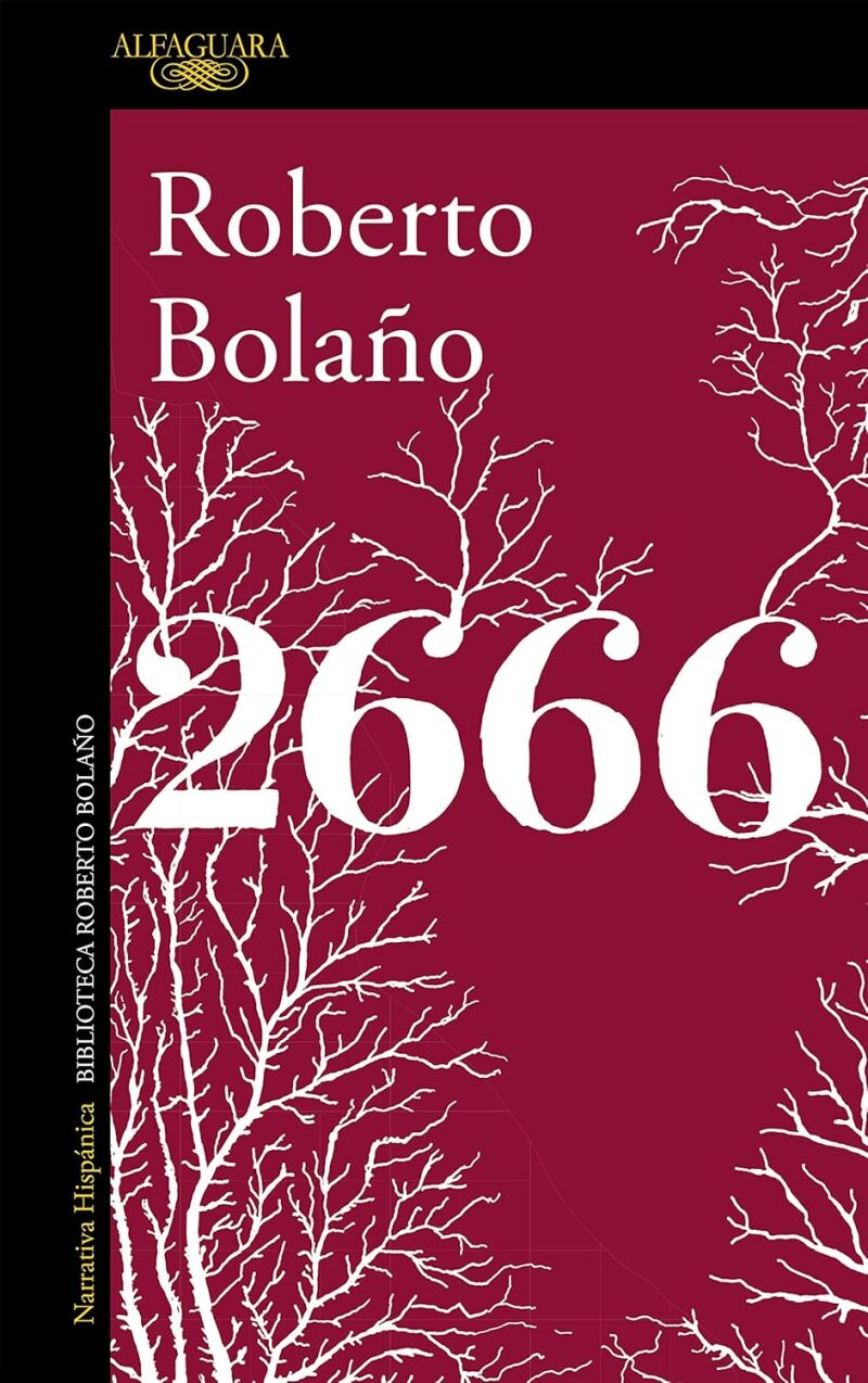 Portada de la novela '2666'