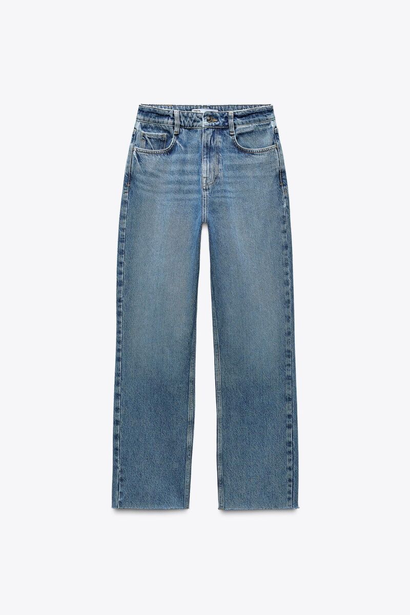 Jeans z1975 rectos tiro alto.