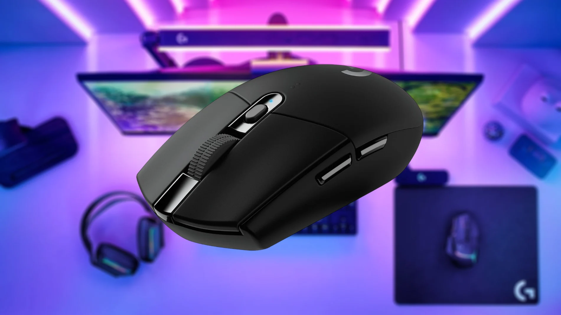 El ratón Logitech G305 LIGHTSPEED apenas pesa 99 gramos
