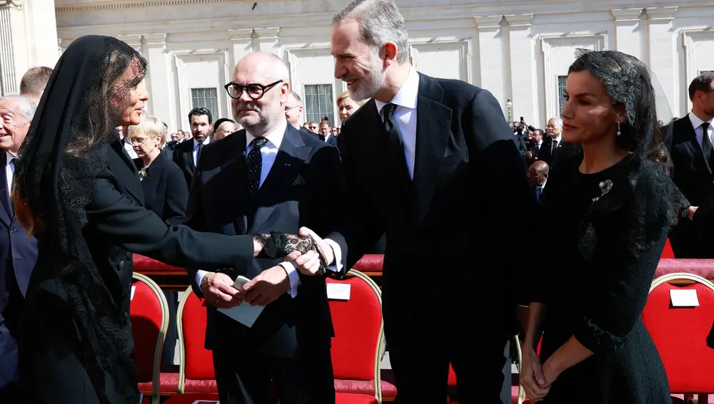 Los reyes de España en Roma para asistir al funeral del papa