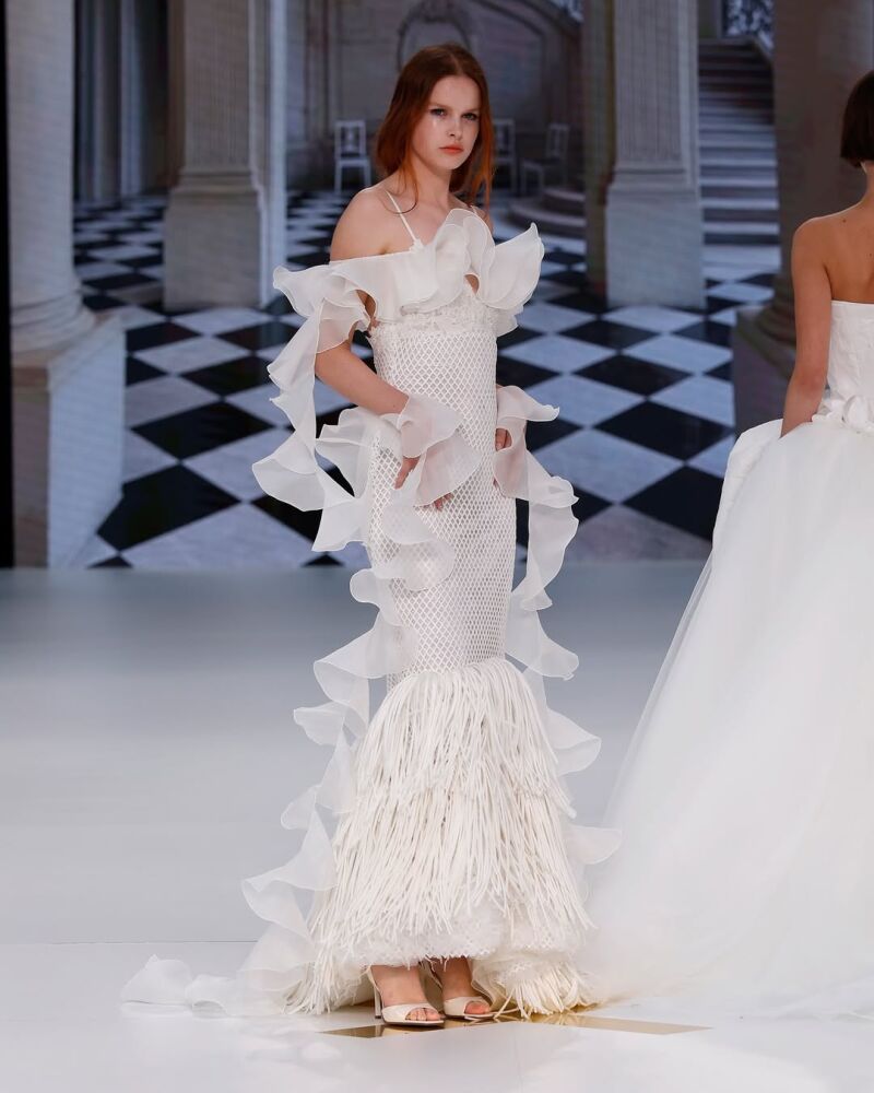Desfile de Yolancris en la Barcelona Bridal Fashion Week 2025.