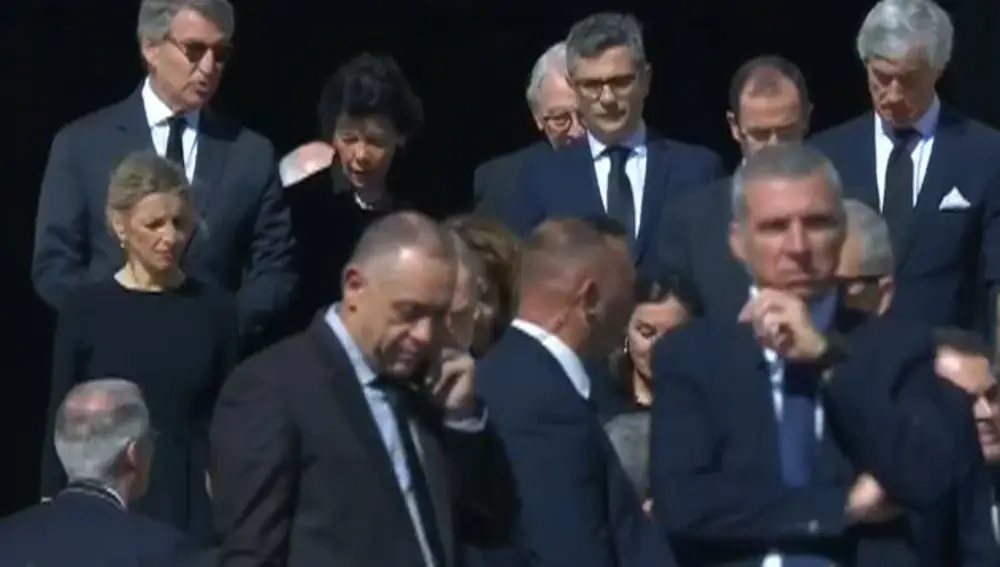 La delegación española en el funeral del papa Francisco