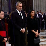 Los reyes de España en Roma para asistir al funeral del papa